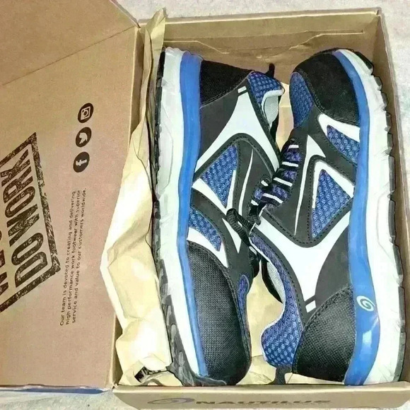 Nautilus N1003 Tempest EH carbon toe Men's 10 wide 10 EE safety shoe - Picture 7 of 10